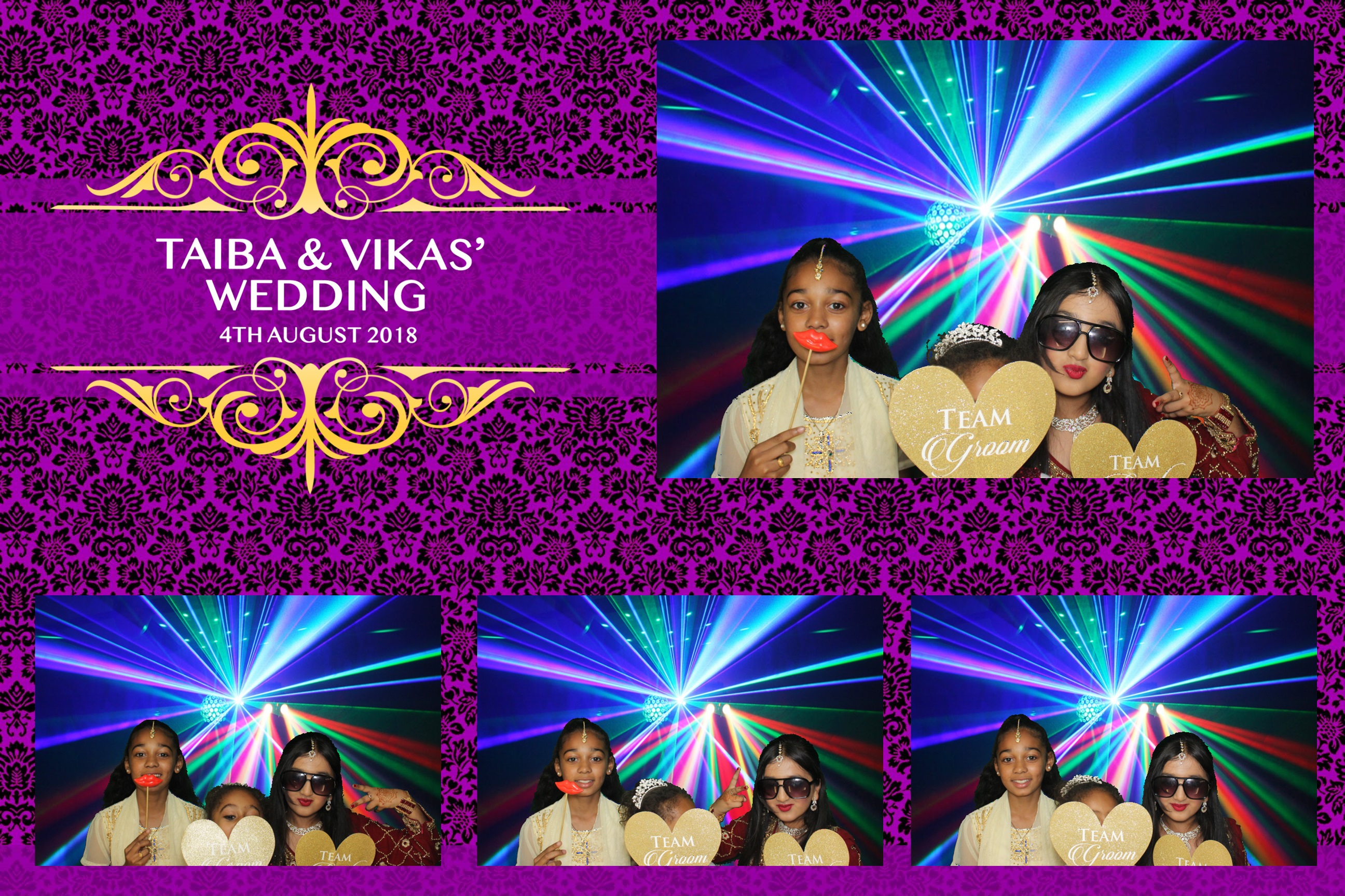 Taiba & Vikas | View more photos from the event at images.mobile-photo-booth.com/u/MobilePhotoBoothUK/Taiba-Vikas